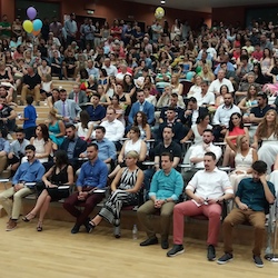 Graduation ceremony, 21 July 2017